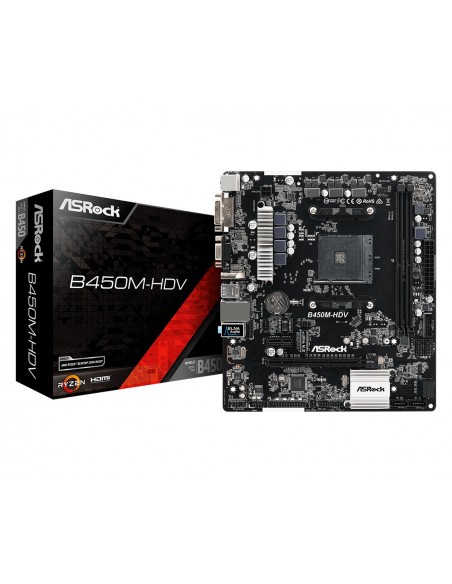 ASROCK B450M HDV s.AM4